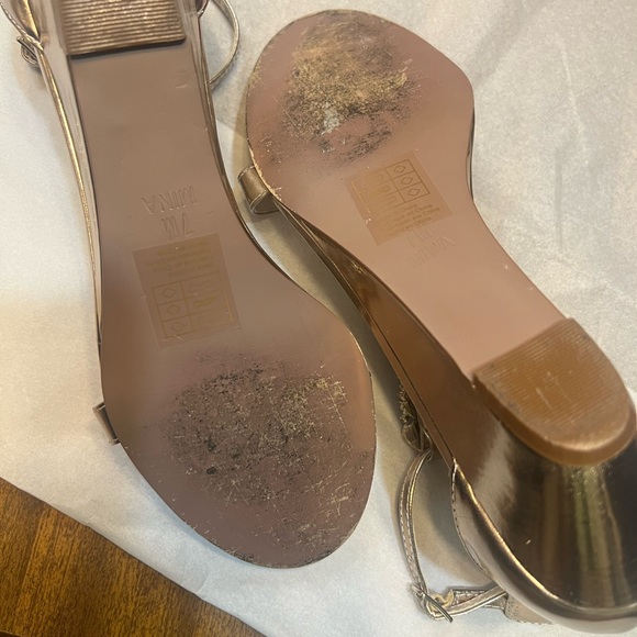 Davids Bridal rose gold sandals - Picture 8 of 8